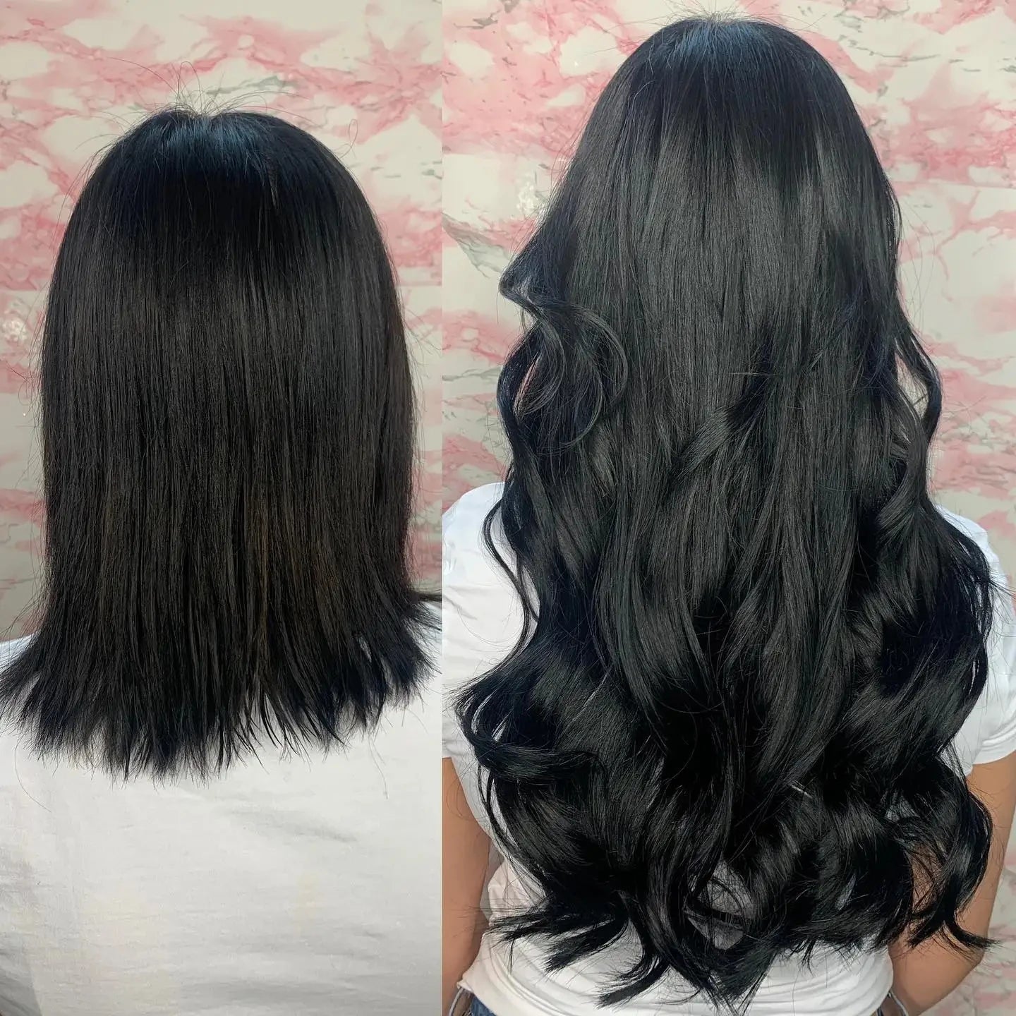 Clip In Hair Extensions Human Hair Brazilian Straight Clip In Natural Black Color Clip Ins Remy Hair 20 22 24 26 Inch 4# Women