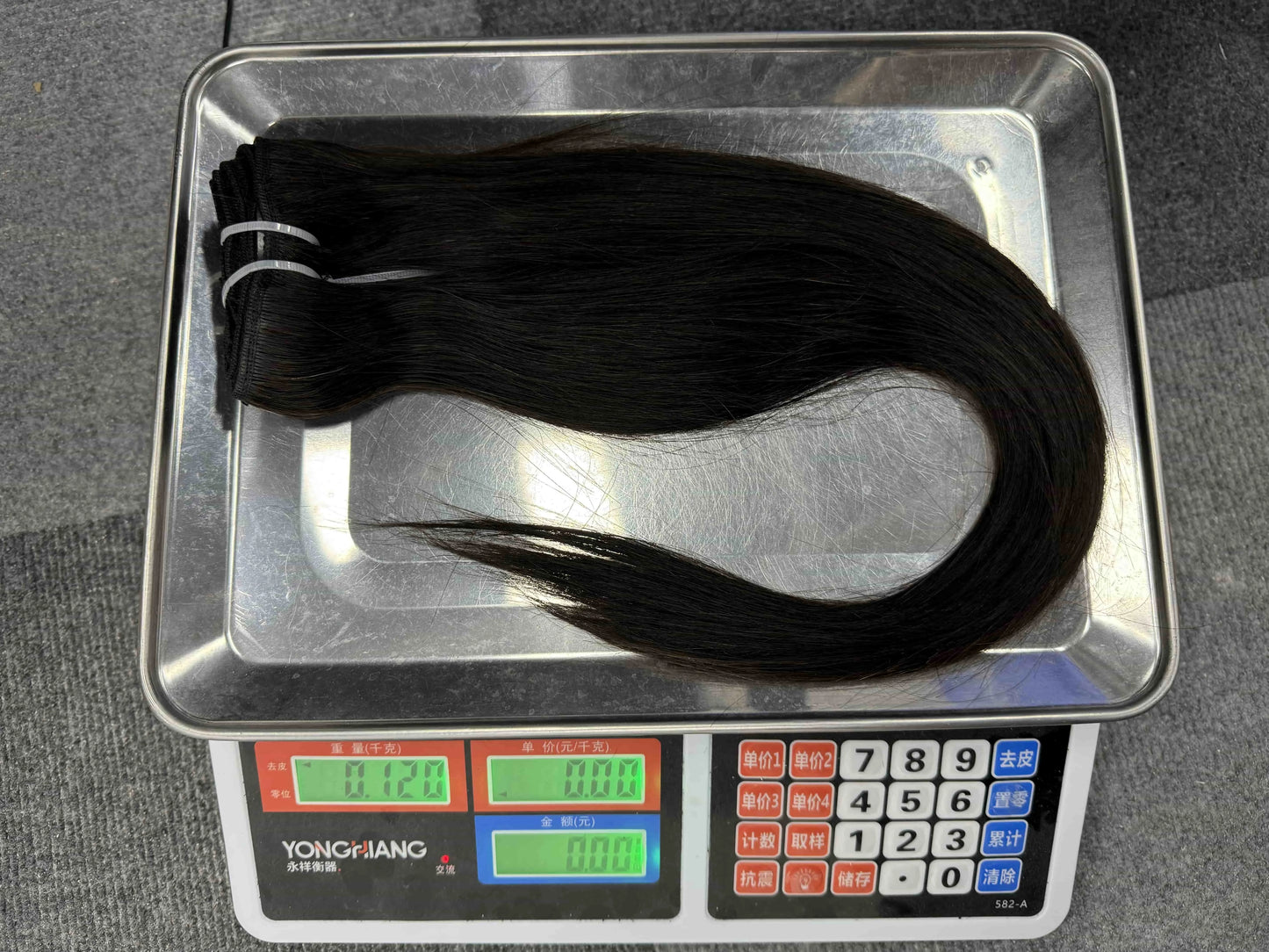 Clip In Hair Extensions Human Hair Brazilian Straight Clip In Natural Black Color Clip Ins Remy Hair 20 22 24 26 Inch 4# Women