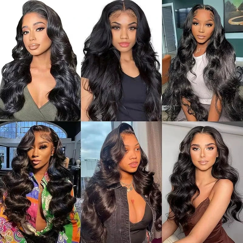 Body Wave Clip in Hair Extensions Real Human Hair Clip ins 100% Brazilian Hair Seamless Clip in Hair  For Women 120 Gram