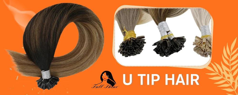 Full Shine Clip in Hair Extensions Human Hair Clip Balayage 7pcs 120g Double Weft Hair Extensions Human Hair For Woman