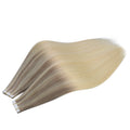 [Last 12 Months] Ugeat Tape in Hair Extensions Virgin Hair 100% Real Human Hair 10A Grade Hair Extensions Tape Ins Pure Color