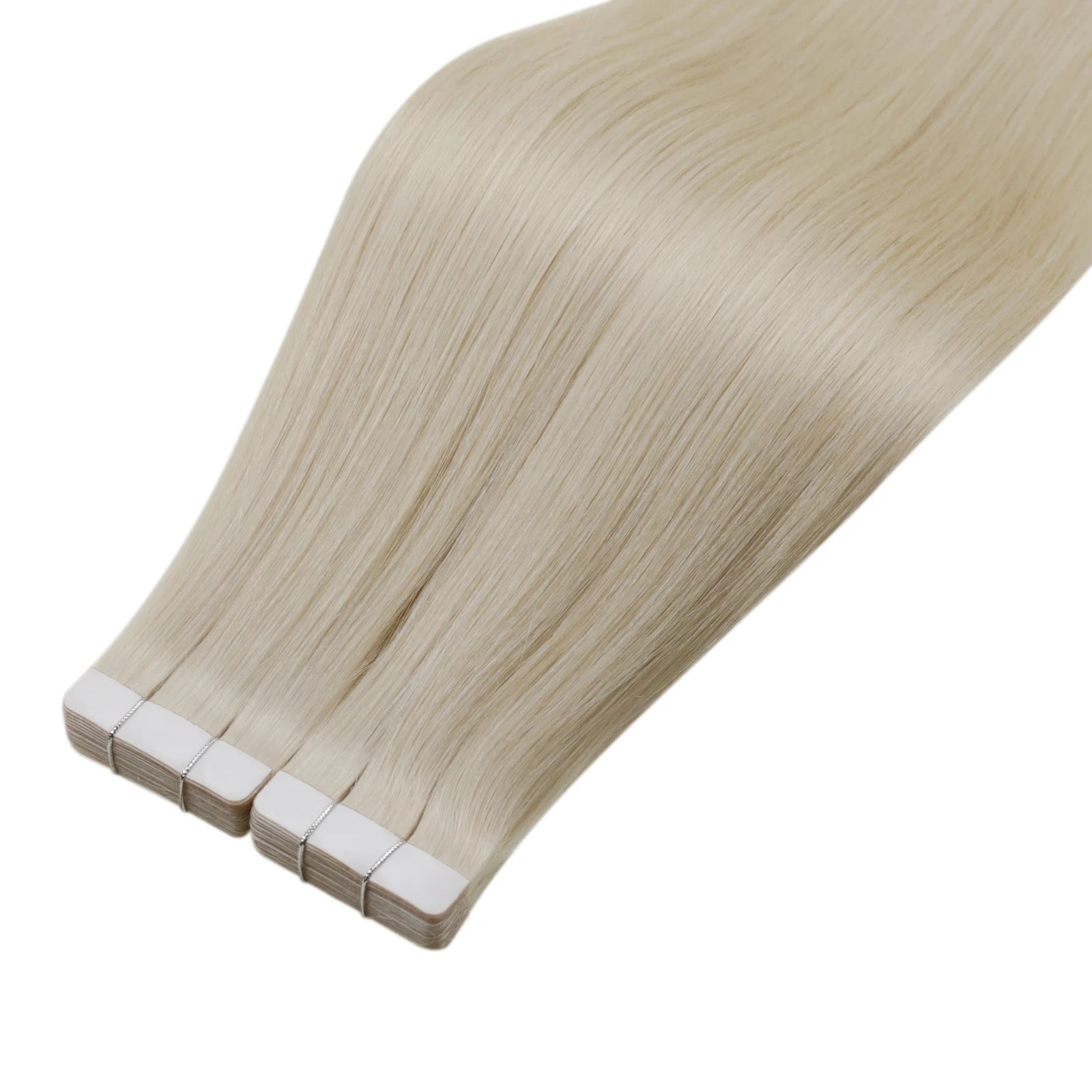 Laavoo Tape in Human Hair Extensions Real Brazilian Hair Straight Natural 100% Real Human Hair Pure Color 12-24inch Tape in Hair