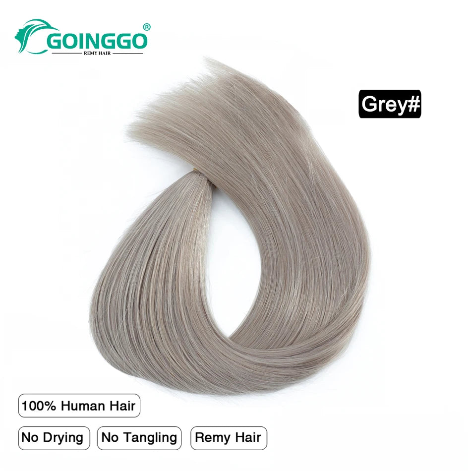 Auburn Tape In Hair Extensions Human Hair Copper Skin Weft Adhesive Tape In Extensions Real Natural Hair Seamless Tape Ins 10Pcs