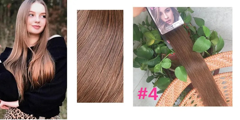 VSR POP PU Super Tape In Human Hair Extension Blonde Piano Color US Strong Adhesive Tape Hair Extensions For Salon