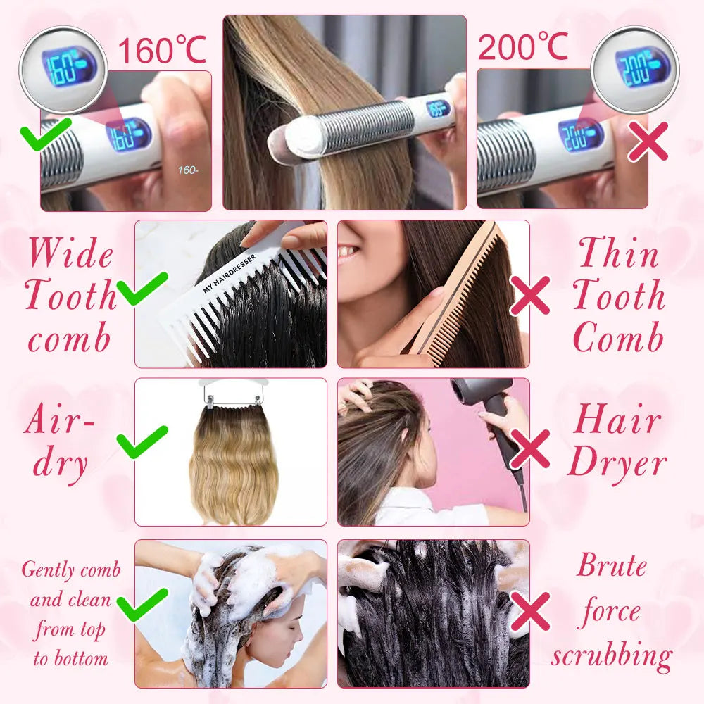 [Hot Sale] Moresoo Clip in Hair Extensions Real Natural Hair Remy Straight Set 5&7 Pcs Brazilian Clip in Human Hair Extensions