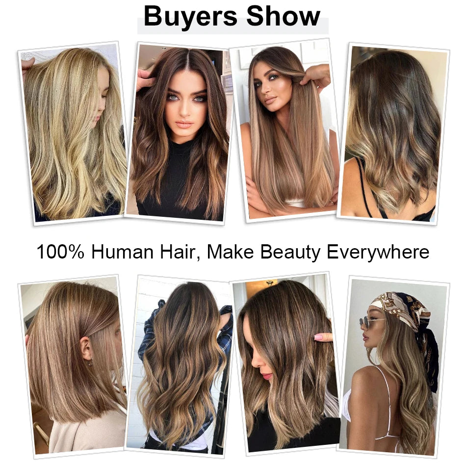 Straight Human Hair Extension By Fusion Flat Tip Keratin Capsules 0.8g/ 1g/Strand 50pcs Natural Hair Extension Ombre Blond Color