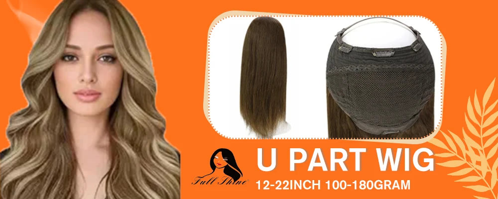 Full Shine Clip in Hair Extensions Human Hair Clip Balayage 7pcs 120g Double Weft Hair Extensions Human Hair For Woman