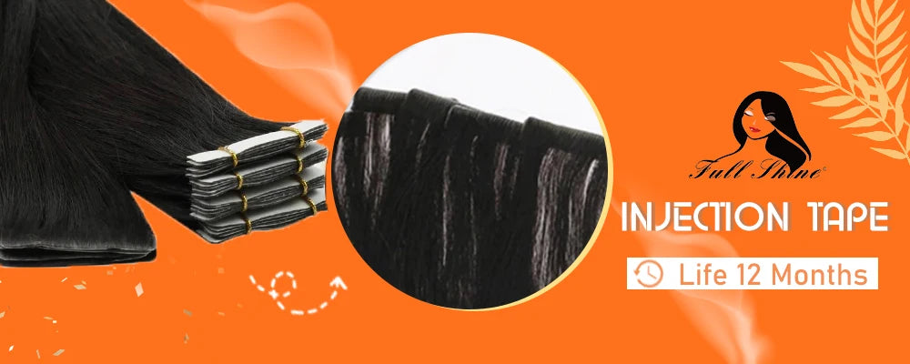 Full Shine Clip in Hair Extensions Human Hair Clip Balayage 7pcs 120g Double Weft Hair Extensions Human Hair For Woman